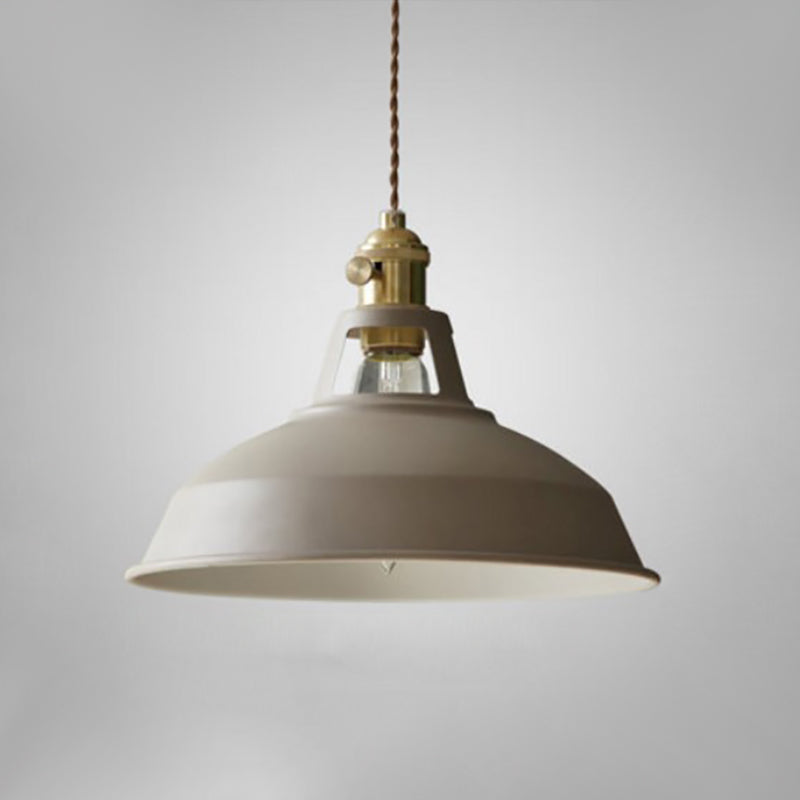 Industrial Hanging Light Colorful Metal Pendant Lighting Fixture for Living Room