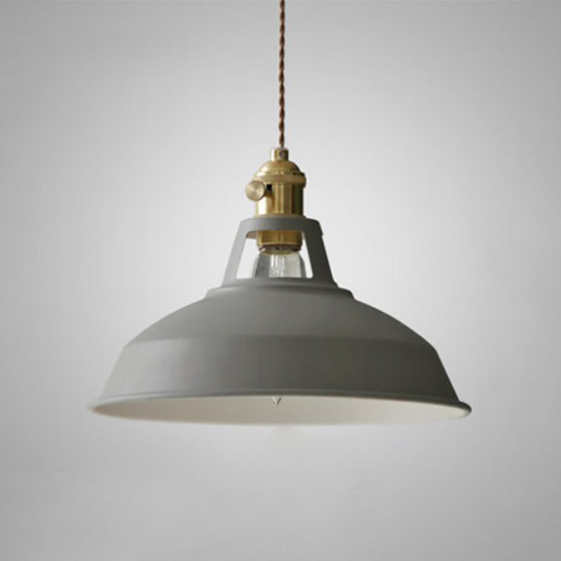 Industrial Hanging Light Colorful Metal Pendant Lighting Fixture for Living Room