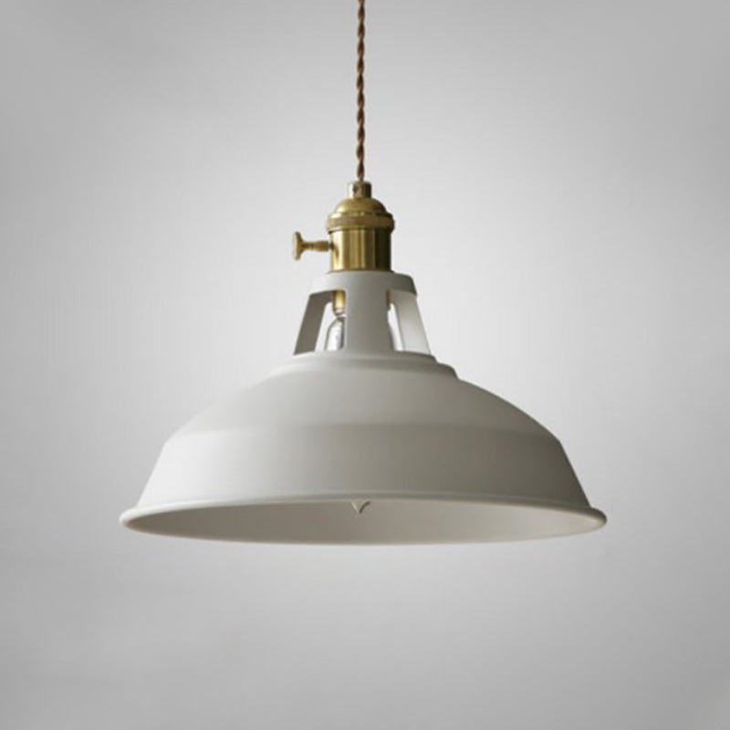 Industrial Hanging Light Colorful Metal Pendant Lighting Fixture for Living Room