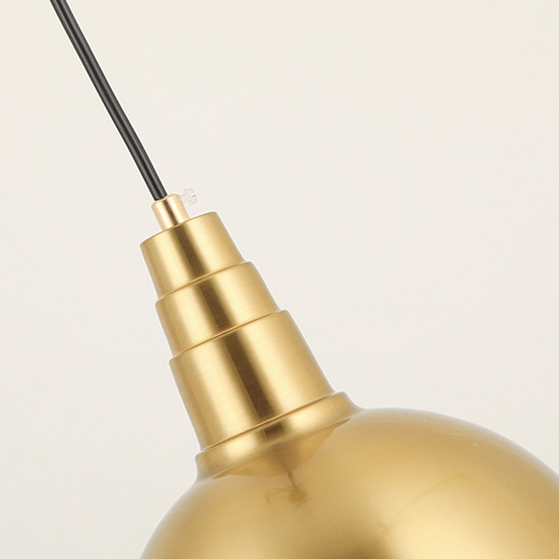Éclairage de pendentif de nuance de nuance en métal de lumière industrielle pour le salon