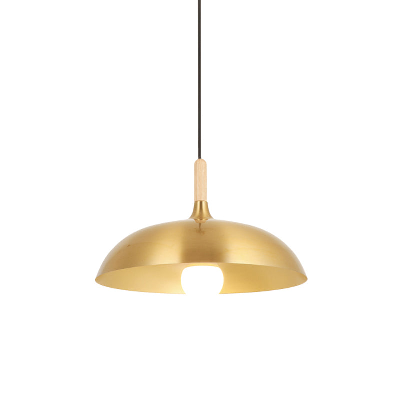 Éclairage de pendentif de nuance de nuance en métal de lumière industrielle pour le salon