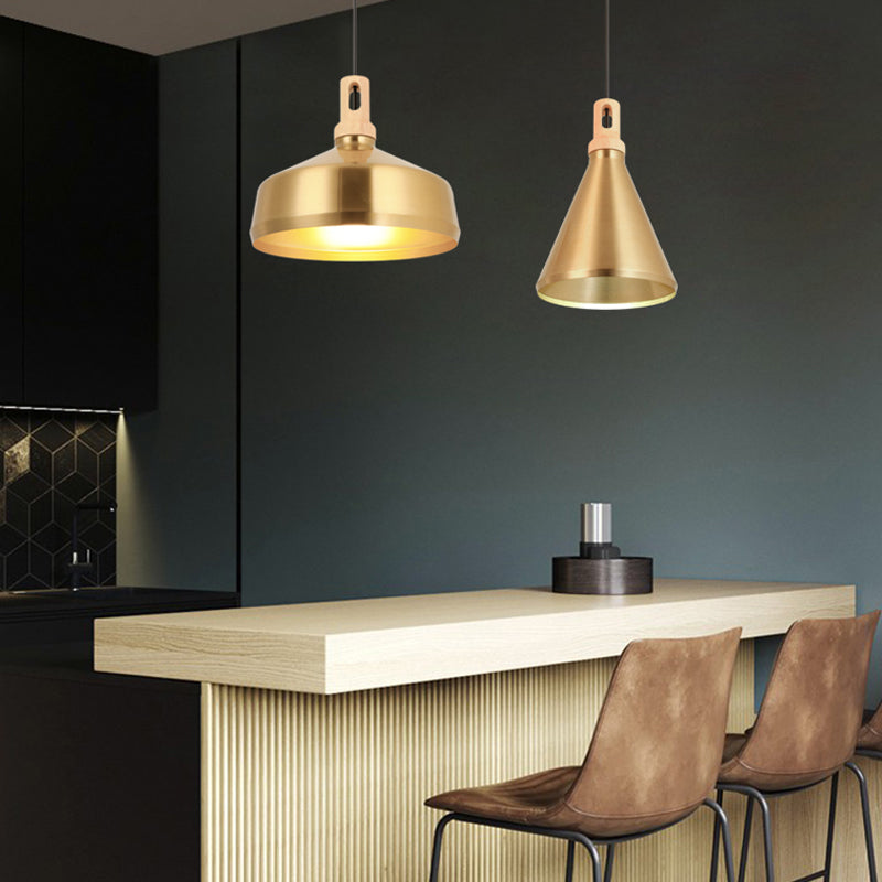 Funzione per illuminazione a sospensione in metallo a sospensione industriale per salotto