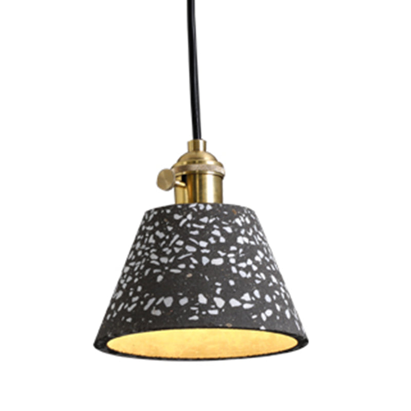 Terrazzo Hanging Light Modern Style Pendant Lighting Ayémorrat pour le salon