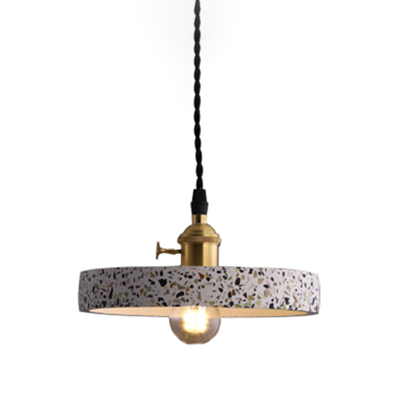 Terrazzo Hanging Light Modern Style Pendant Lighting Ayémorrat pour le salon