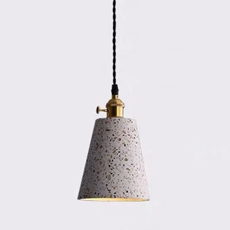 Terrazzo Hanging Light Modern Style Pendant Lighting Ayémorrat pour le salon