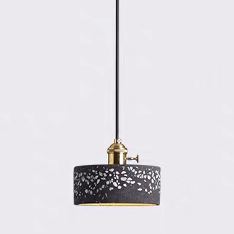 Terrazzo Hanging Light Modern Style Pendant Lighting Ayémorrat pour le salon