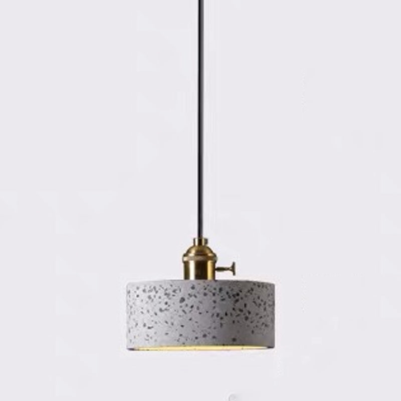 Terrazzo Hanging Light Modern Style Pendant Lighting Ayémorrat pour le salon