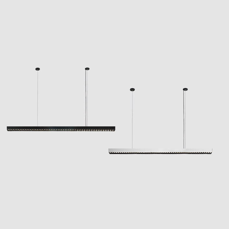 Lámpara de colgación de rectángulo moderno de LED Island Lighture para comedor de restaurantes