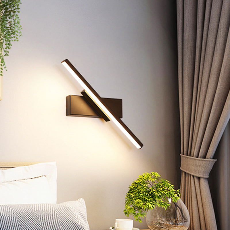 Moderne Metallwandleuchte Form rotatierbarer LED -Wandleuchten für Schlafzimmer