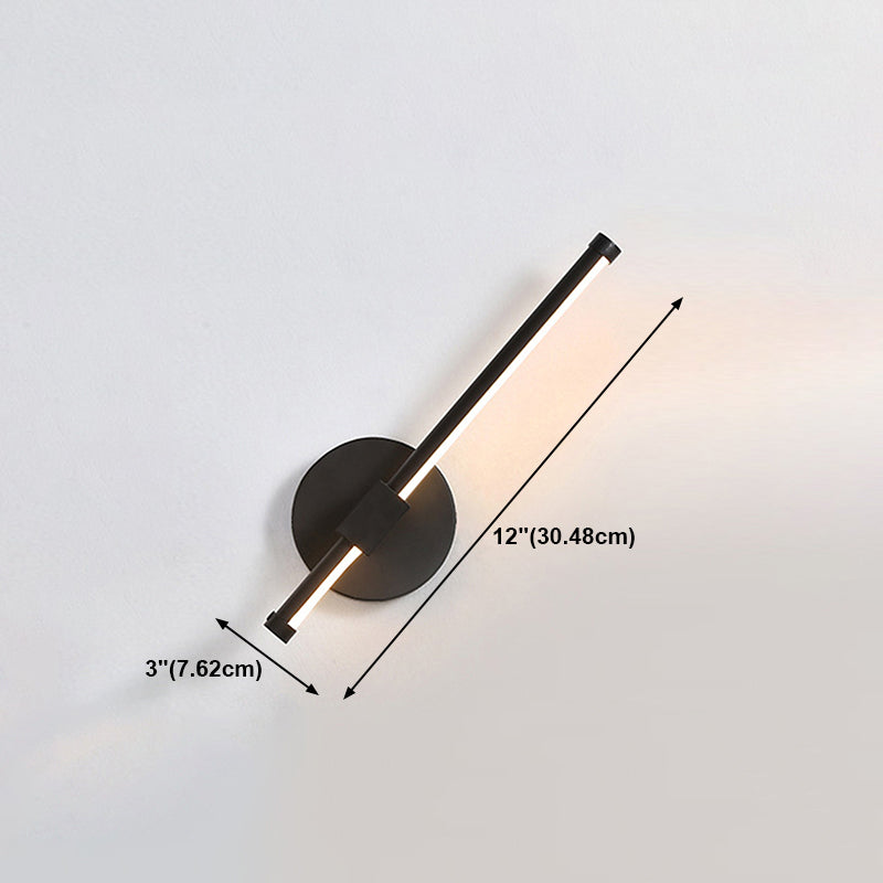 Moderne Metallwandleuchte Form rotatierbarer LED -Wandleuchten für Schlafzimmer