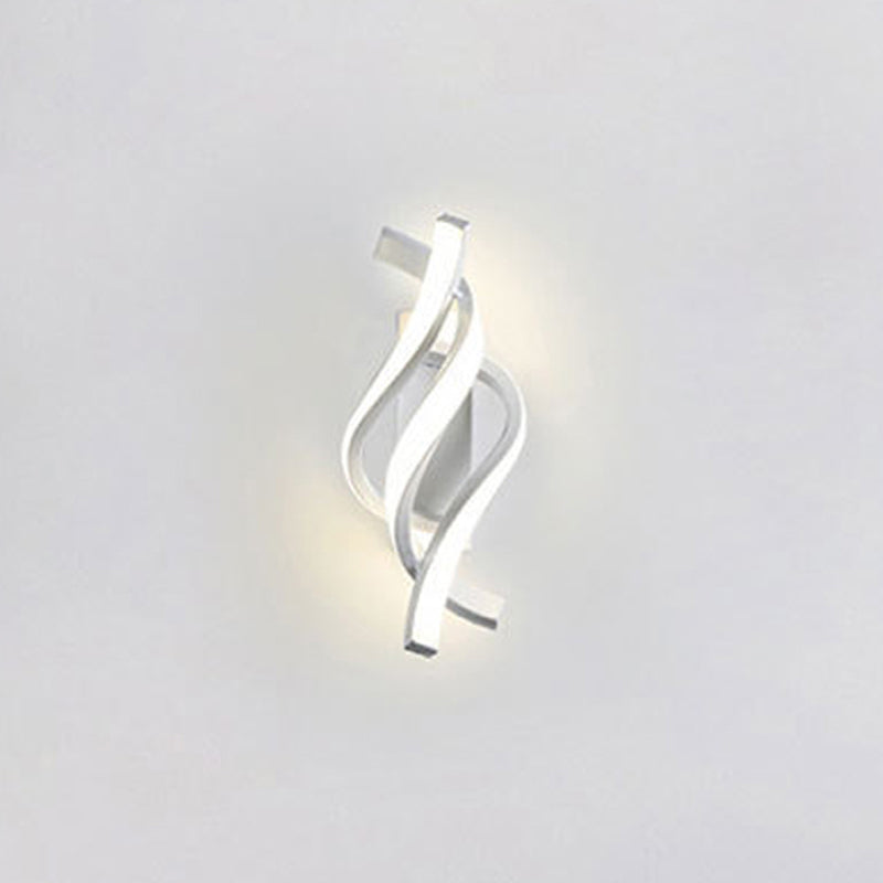 Nordischer Metall Wandleuchte lineare LED -Wandleuchte für Wohnzimmer