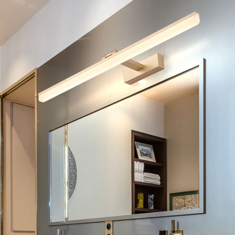 Linear LED Vanity Light Fixtures Modern LED Mirror Front Lighting for Bathroom