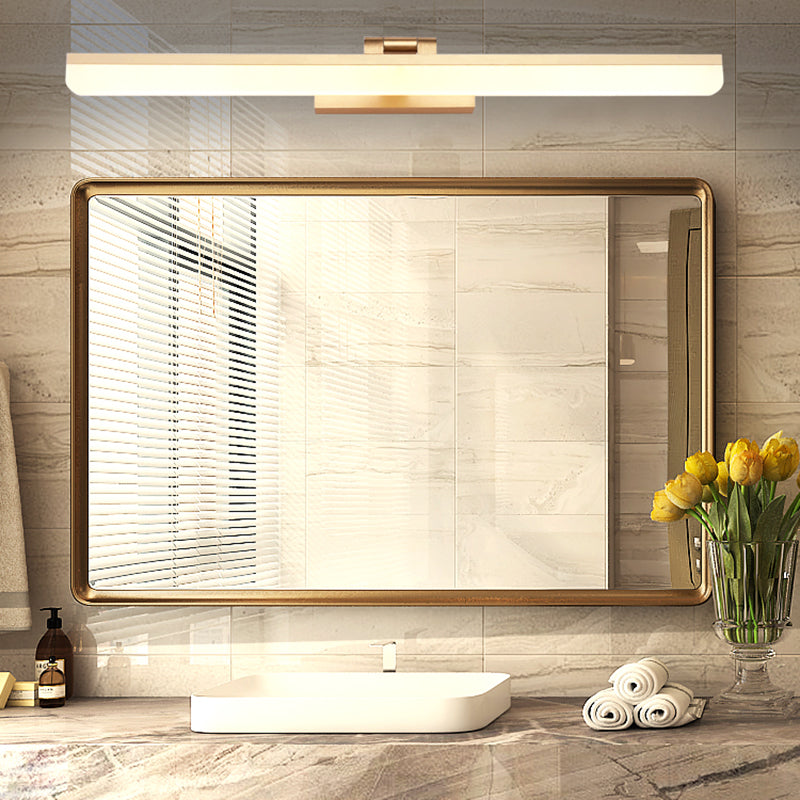 Linear LED Vanity Light Fixtures Modern LED Mirror Front Lighting for Bathroom