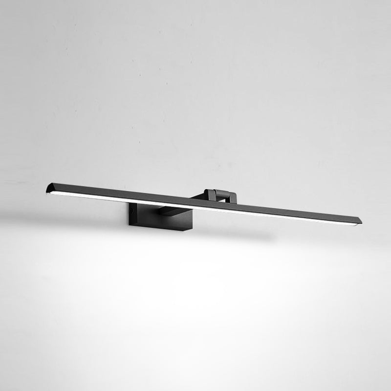 LED Vanity Light Fixture Modernist Mirror Front Lighting with Silicone Shade