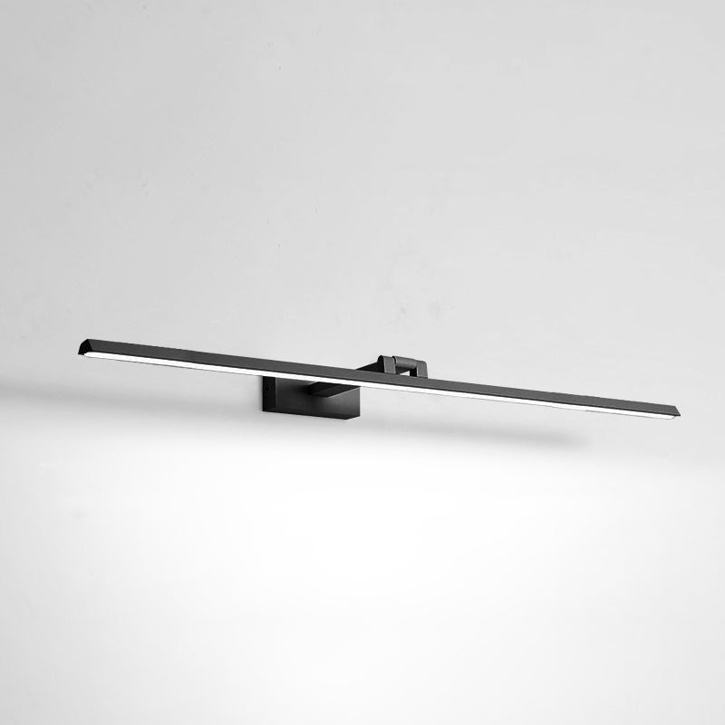 LED Vanity Light Fixture Modernist Mirror Front Lighting with Silicone Shade