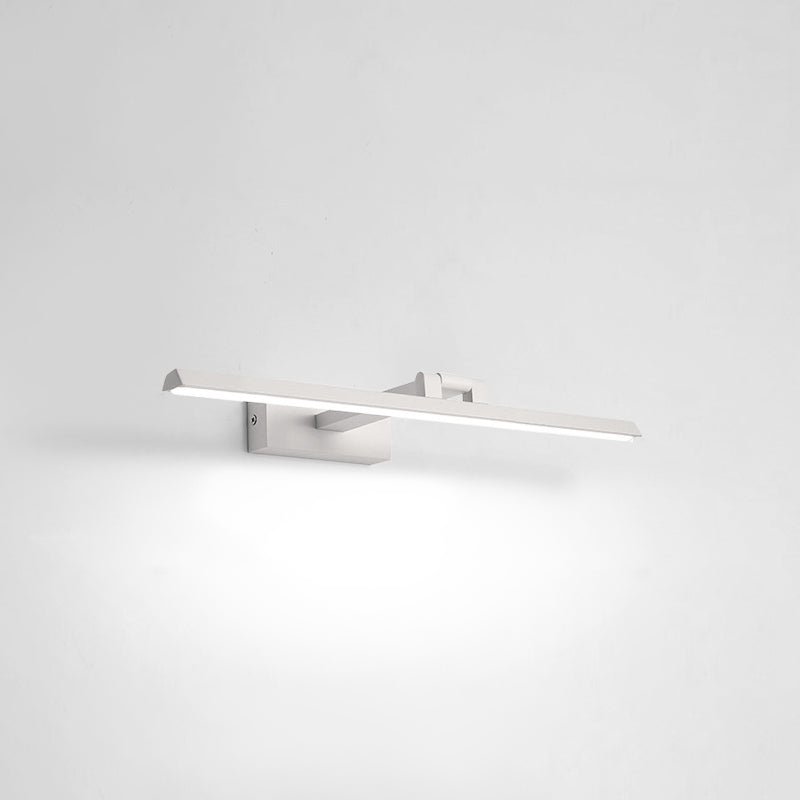 LED Vanity Light Fixture Modernist Mirror Front Lighting with Silicone Shade
