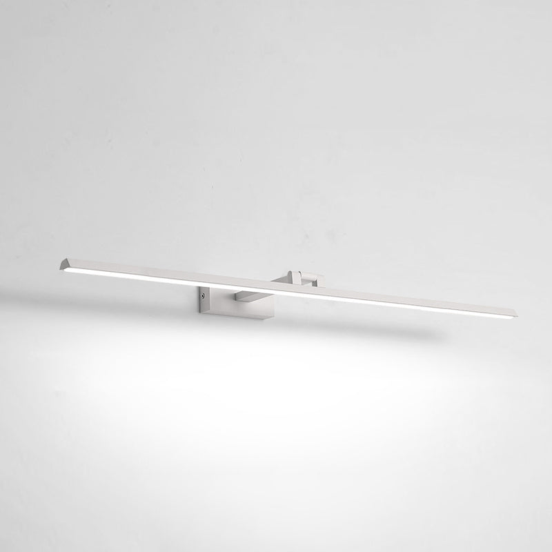 LED Vanity Light Fixture Modernist Mirror Front Lighting with Silicone Shade