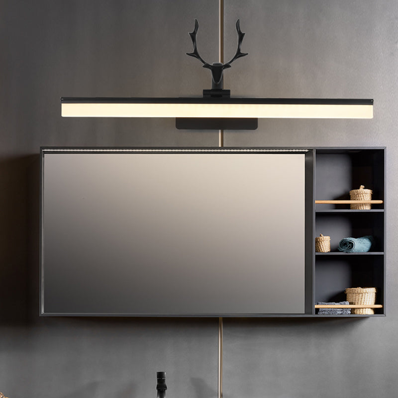 LED Vanity Light Fixtures Modernist Mirror Front Lighting with Acrylic Shade
