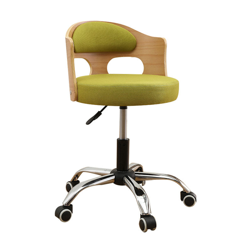 Industrial Style Bar-stool Round Seat with Adjustable Height Barstool for Kitchen