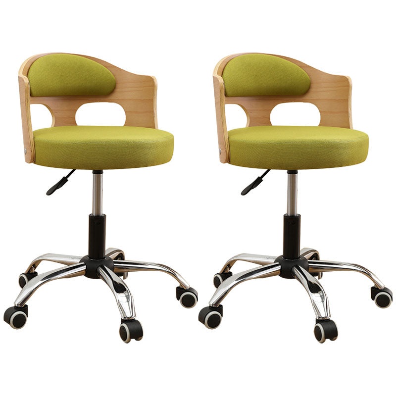 Industrial Style Bar-stool Round Seat with Adjustable Height Barstool for Kitchen