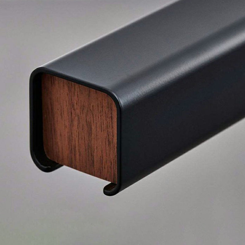 1-Light Modern Pendant Lighting Linear Pendant Light Fixture with Acrylic Shade