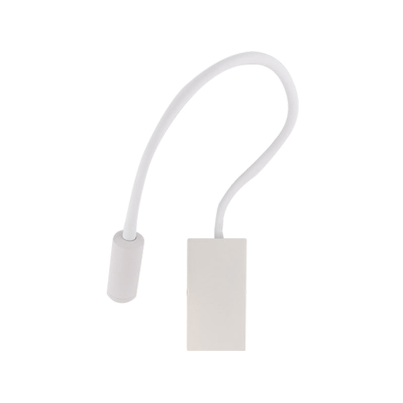 Illuminazione da parete di lettura in metallo a forma geometrica moderna 1 illuminazione montata a parete