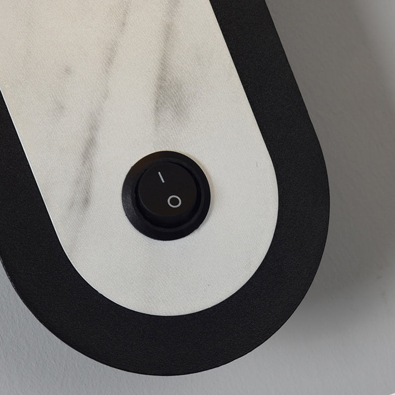 Geometric Shape Metal Reading Wall Lighting Modern Style 1-Light Wall Mount Lighting