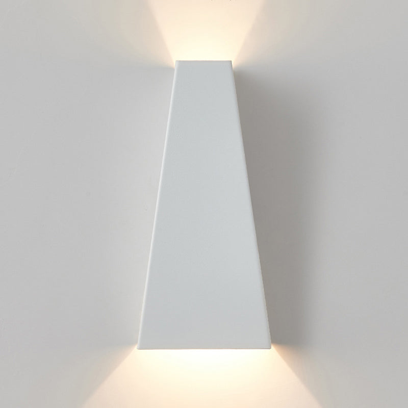 Éclairage mural en métal de forme géométrique moderne 2 lumières Éclairage mural