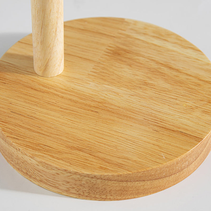 Lampada da tavolo notturna conica moderna in stile metallo a 1 luce