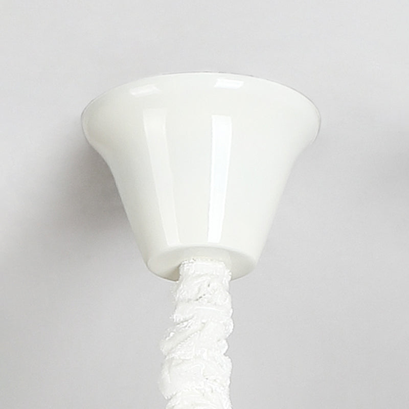 Multi Light Candle Branch Hanging Pendant Modern Style Crystal Hanging Lighting