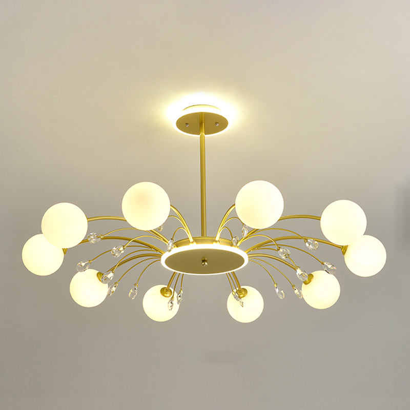 SPERICO SPENDANTE BIFE MODERNO MODERNO LUCI AMPIONI PER LA SOGGIO
