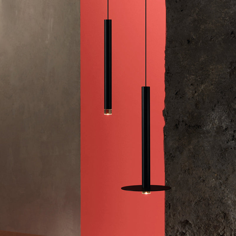 Metal Linear Hanging Lights Modern Style 1 Light Hanging Mount Fixture pour le chevet