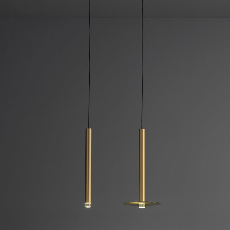 Metal Linear Hanging Lights Modern Style 1 Light Hanging Mount Fixture pour le chevet