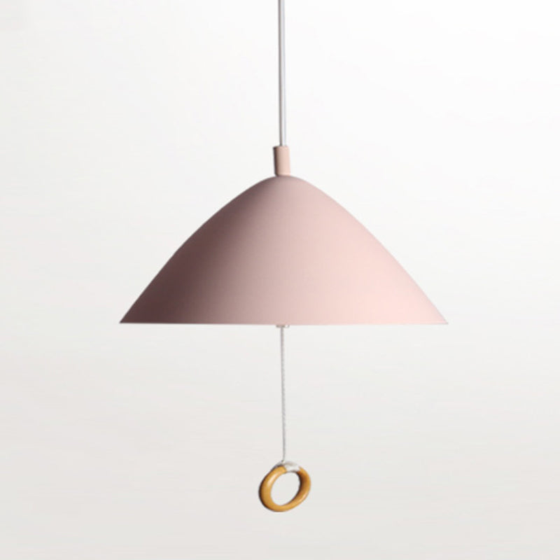 Éclairage suspendu en forme de cône MACARON MACARON MÉTAL 1 PENDANT LEIL