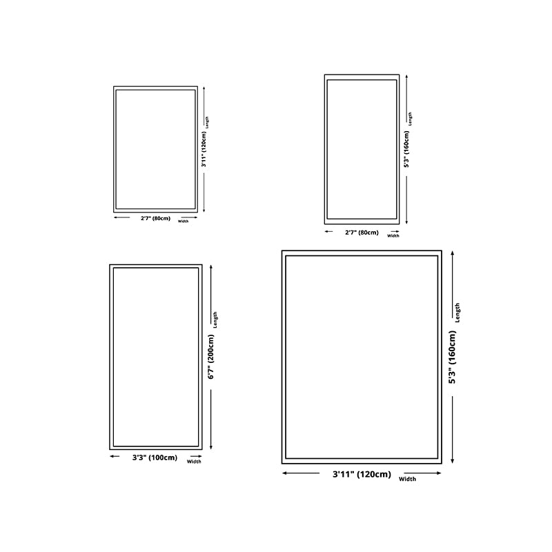 Wine Red Bohemian Rug Polyester Graphic Rug Washable Rug for Living Room