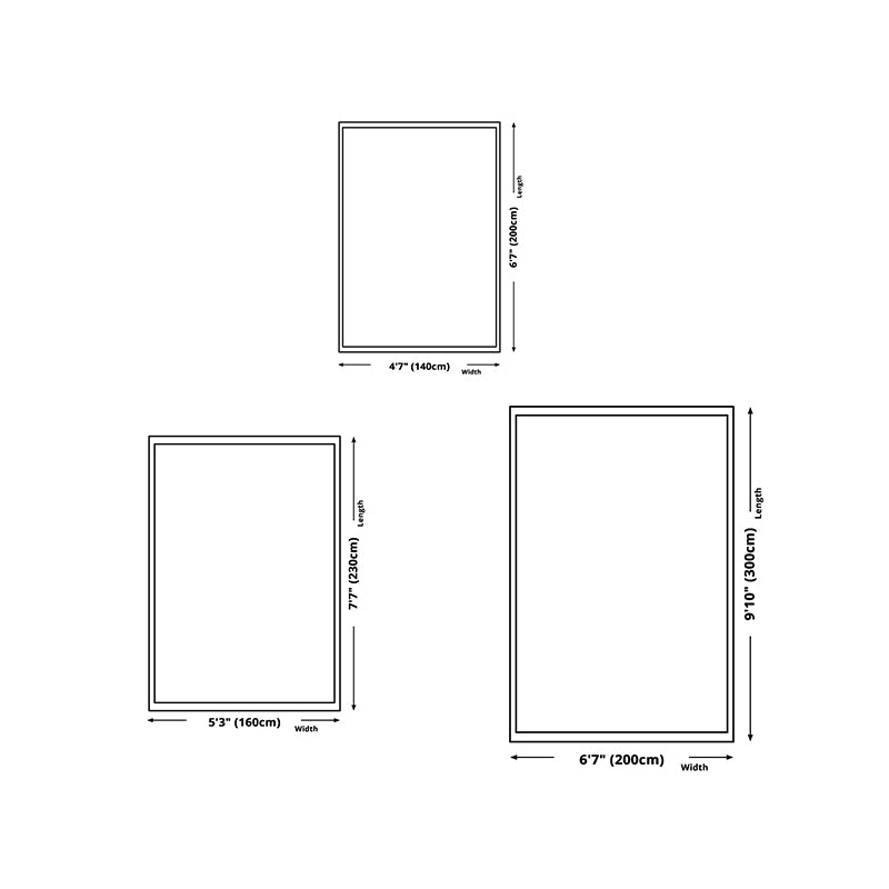 Wine Red Bohemian Rug Polyester Graphic Rug Washable Rug for Living Room