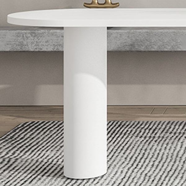 Modern Style Double Pedestal Furniture Pine Solid Wood Dining Room Collection