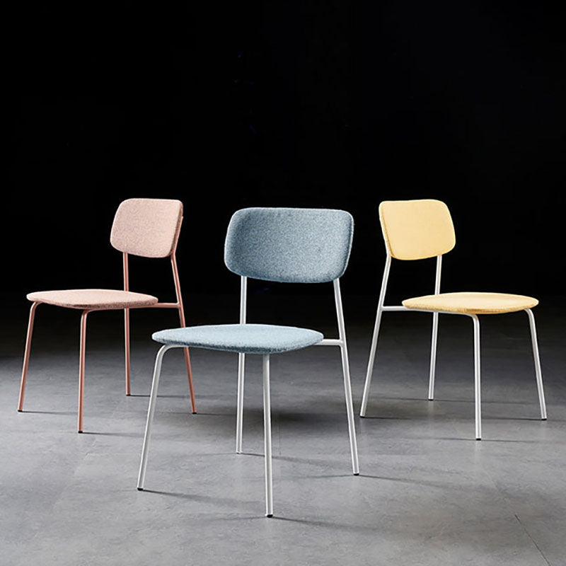 Metal de la cocina del estilo moderno que cena las sillas que cenan la silla lateral sin brazos