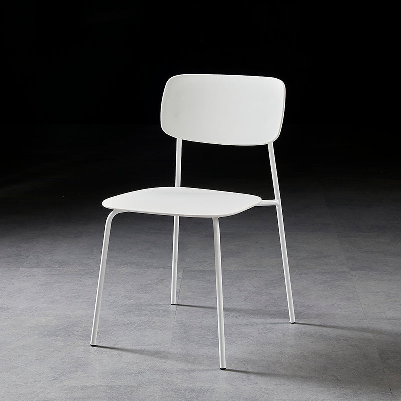 Metal de la cocina del estilo moderno que cena las sillas que cenan la silla lateral sin brazos