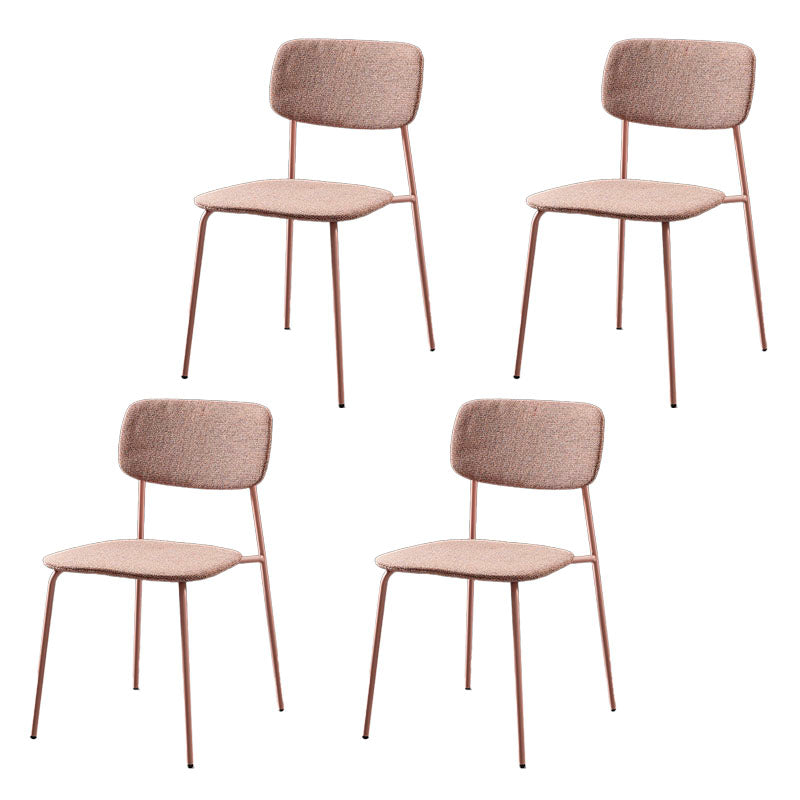 Metal de la cocina del estilo moderno que cena las sillas que cenan la silla lateral sin brazos