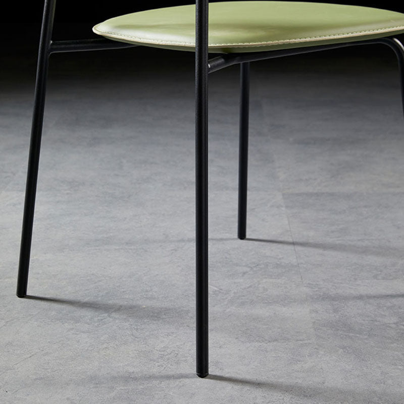Metal de la cocina del estilo moderno que cena las sillas que cenan la silla lateral sin brazos
