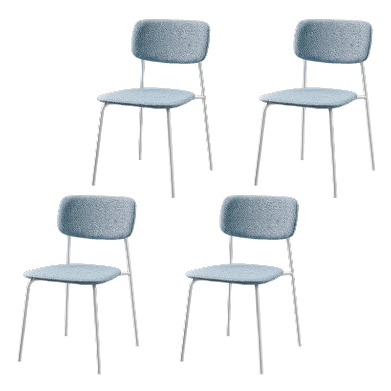 Metal de la cocina del estilo moderno que cena las sillas que cenan la silla lateral sin brazos