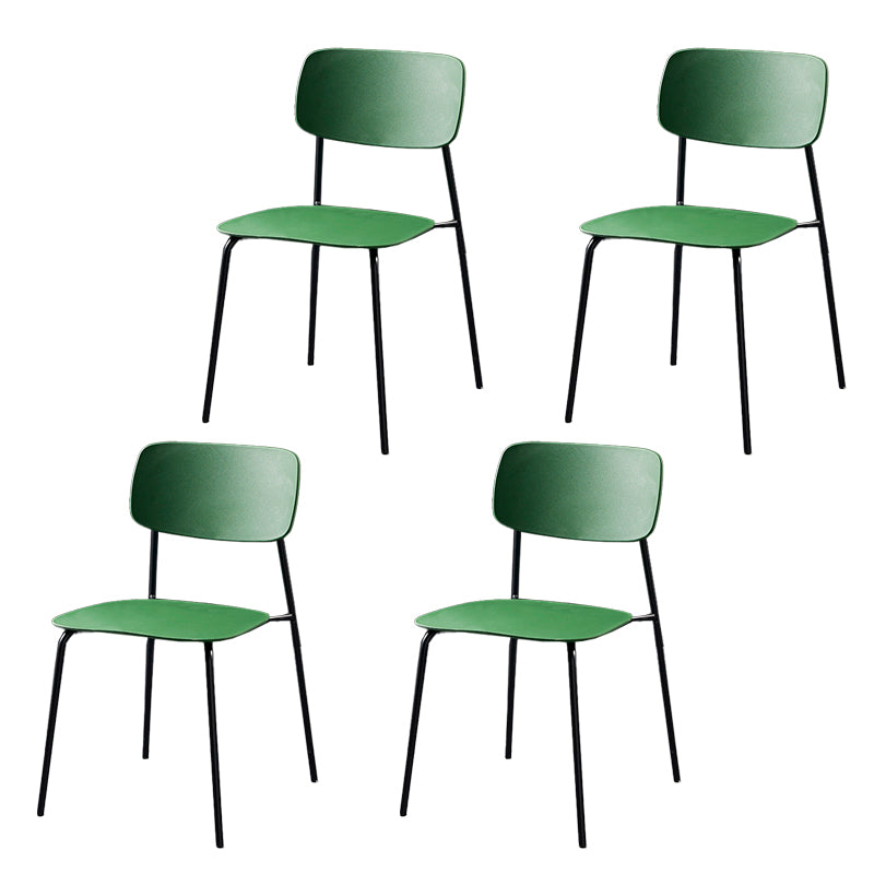Metal de la cocina del estilo moderno que cena las sillas que cenan la silla lateral sin brazos