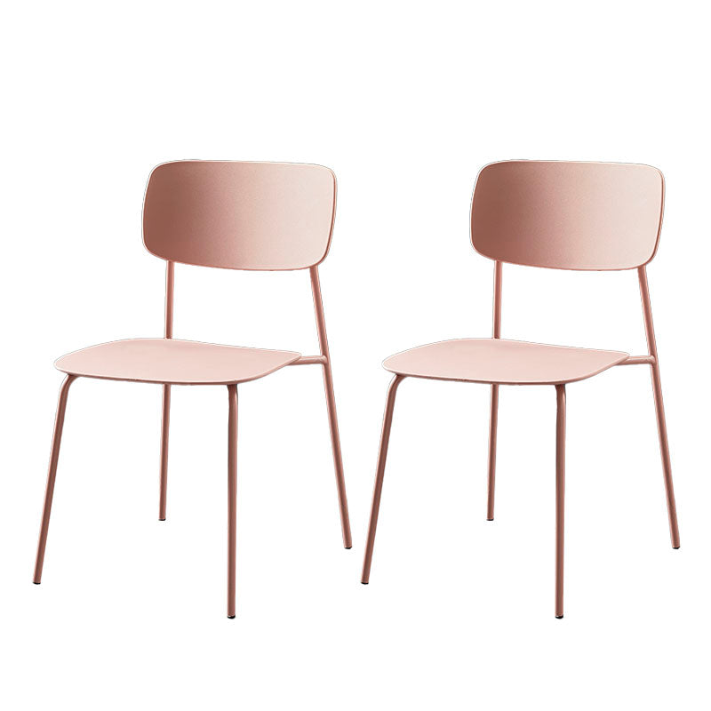 Metal de la cocina del estilo moderno que cena las sillas que cenan la silla lateral sin brazos