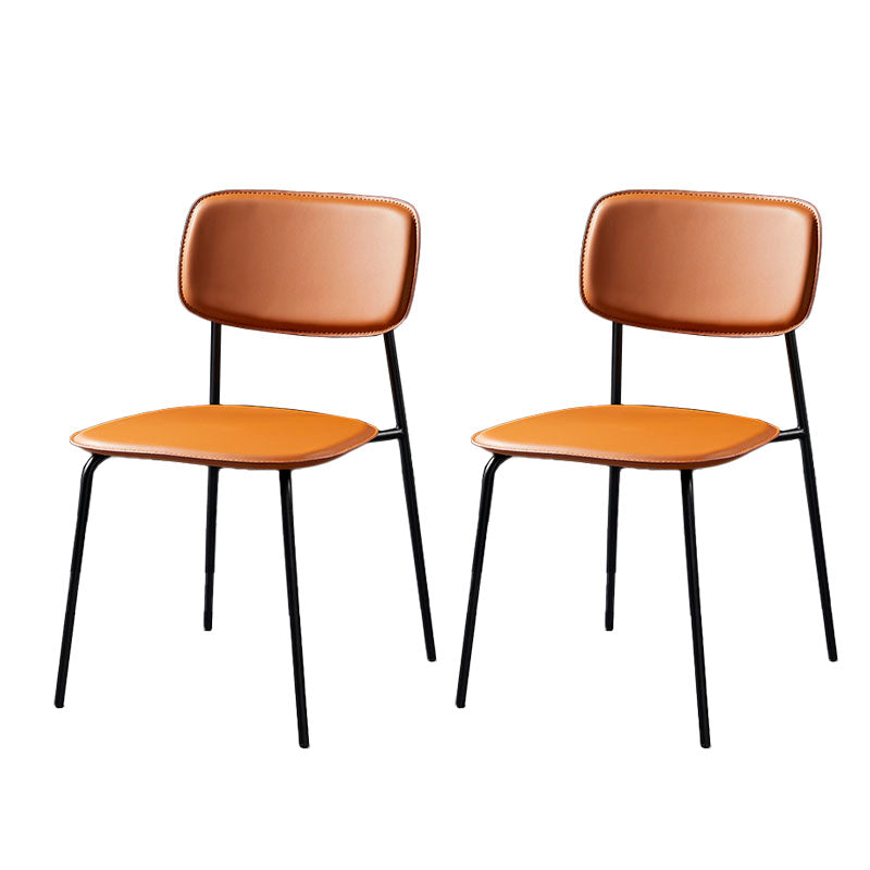 Metal de la cocina del estilo moderno que cena las sillas que cenan la silla lateral sin brazos