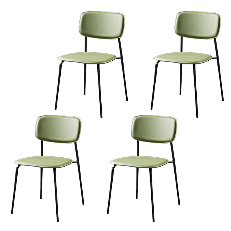 Metal de la cocina del estilo moderno que cena las sillas que cenan la silla lateral sin brazos