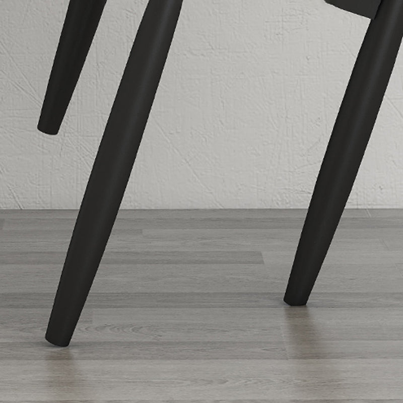 El metal de la cocina del estilo moderno que cena las sillas abre la parte posterior que cena las sillas laterales del brazo
