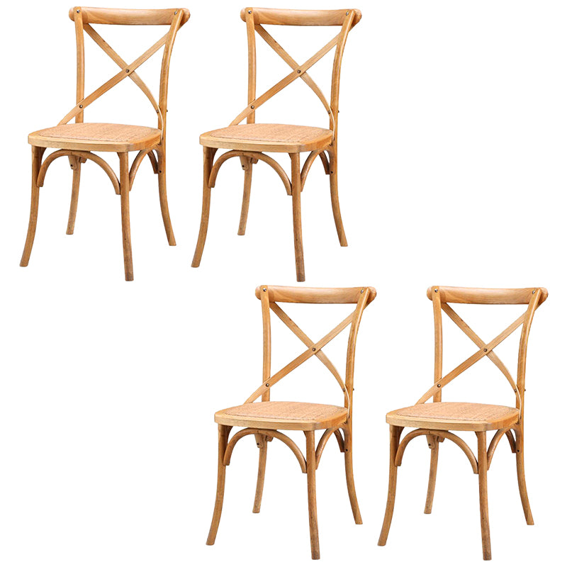 Modern 1/4/5/6 Pieces Dining Set with Solid Wood Table and Chairs Furniture