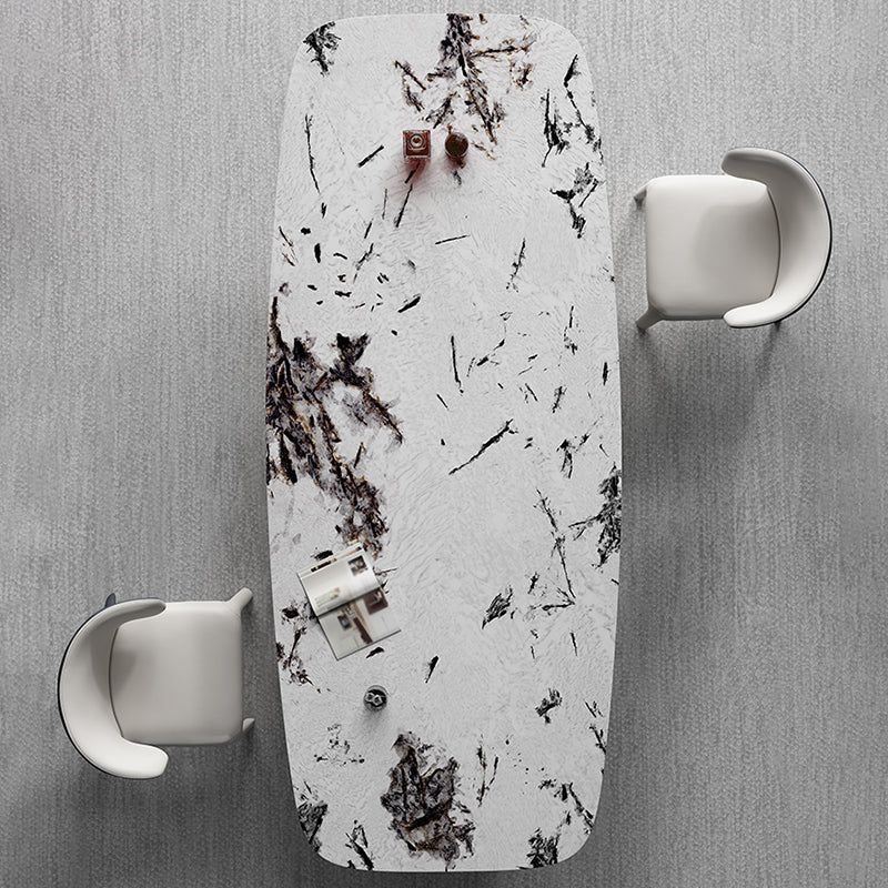 Minimalist 1/2/4/7 Pieces Dining Furniture Sintered Stone Dining Set for Dining Room