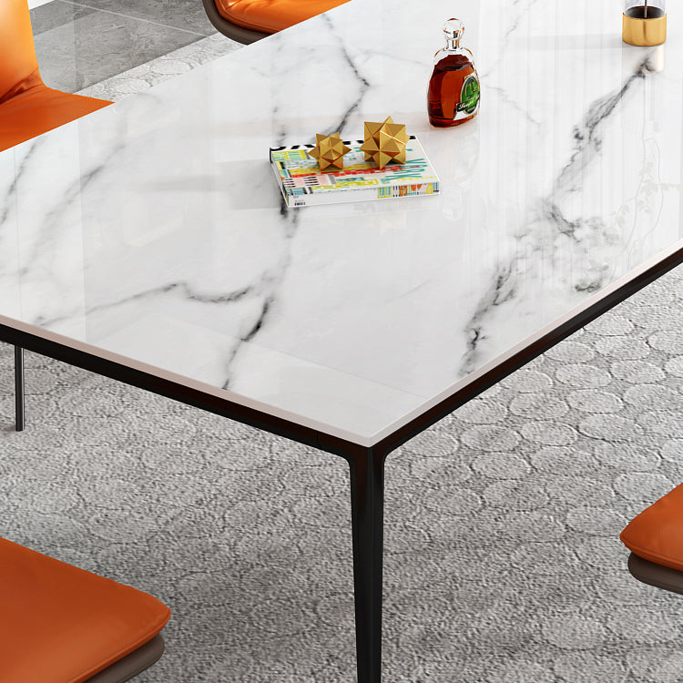 1/2/4/5/7/11 Pcs Metal Contemporary Dining Room Set with Rectangle Table Dinette Set